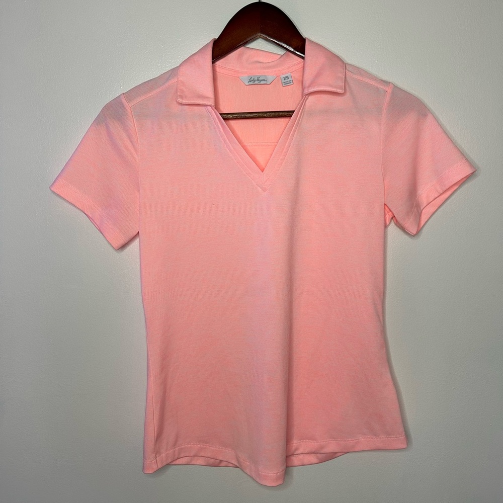Lady Hagen Women's V Neck Golf Shirt